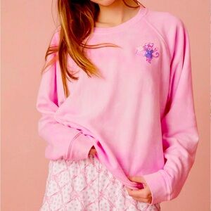 NWT Love Shack Fancy x Roller Rabbit sweatshirt-small